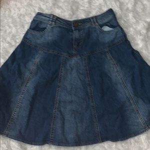 Girls denim skirt